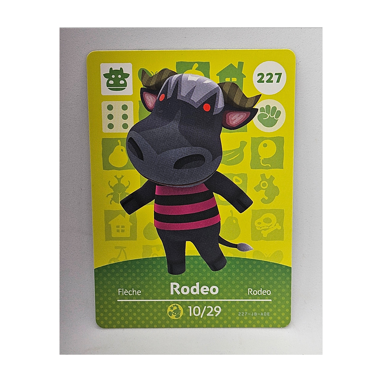 227 Rodeo Animal Crossing Amiibo Card Series 3