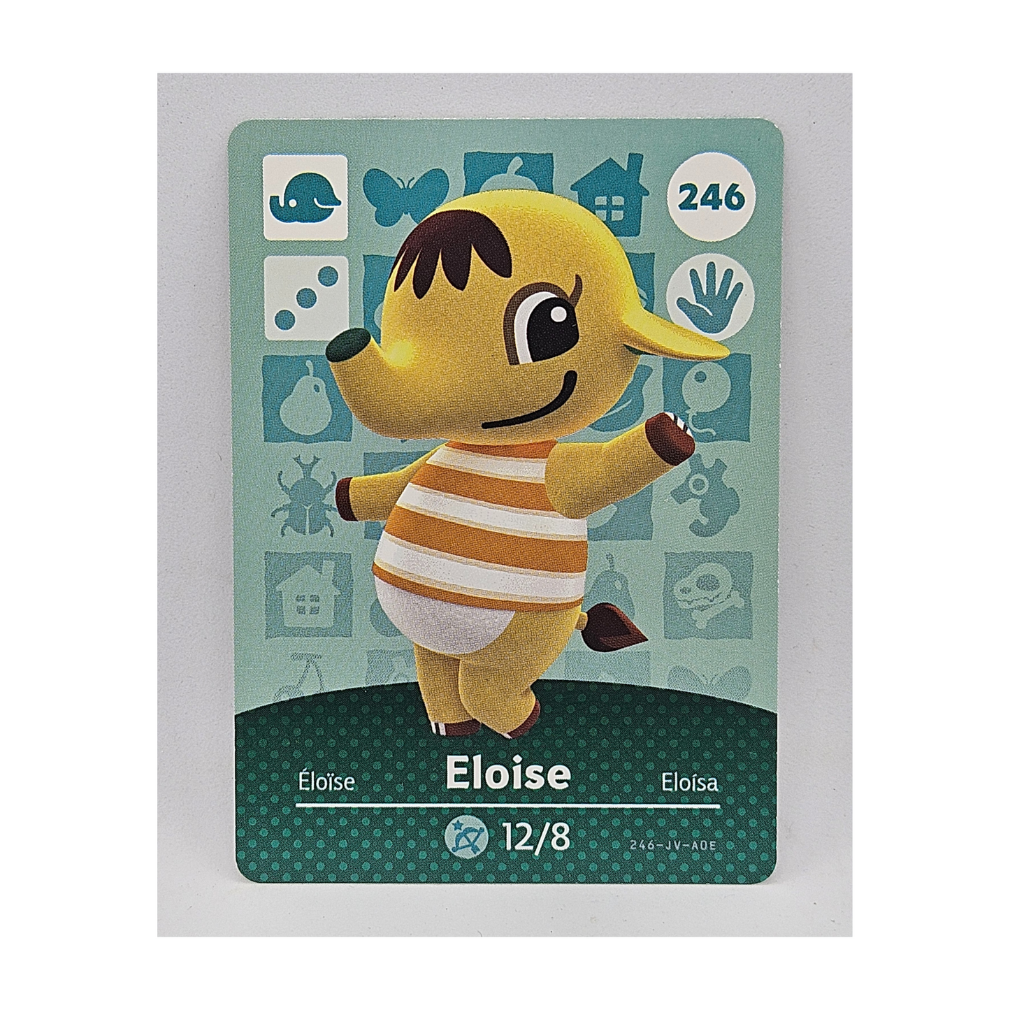 246 Eloise Animal Crossing Amiibo Card Series 3