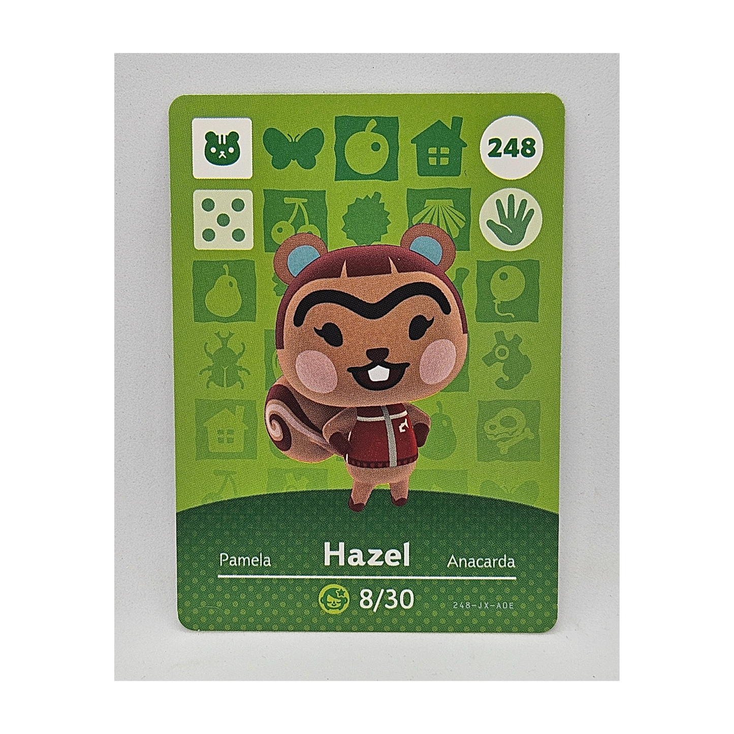 248 Hazel Animal Crossing Amiibo Card Series 3