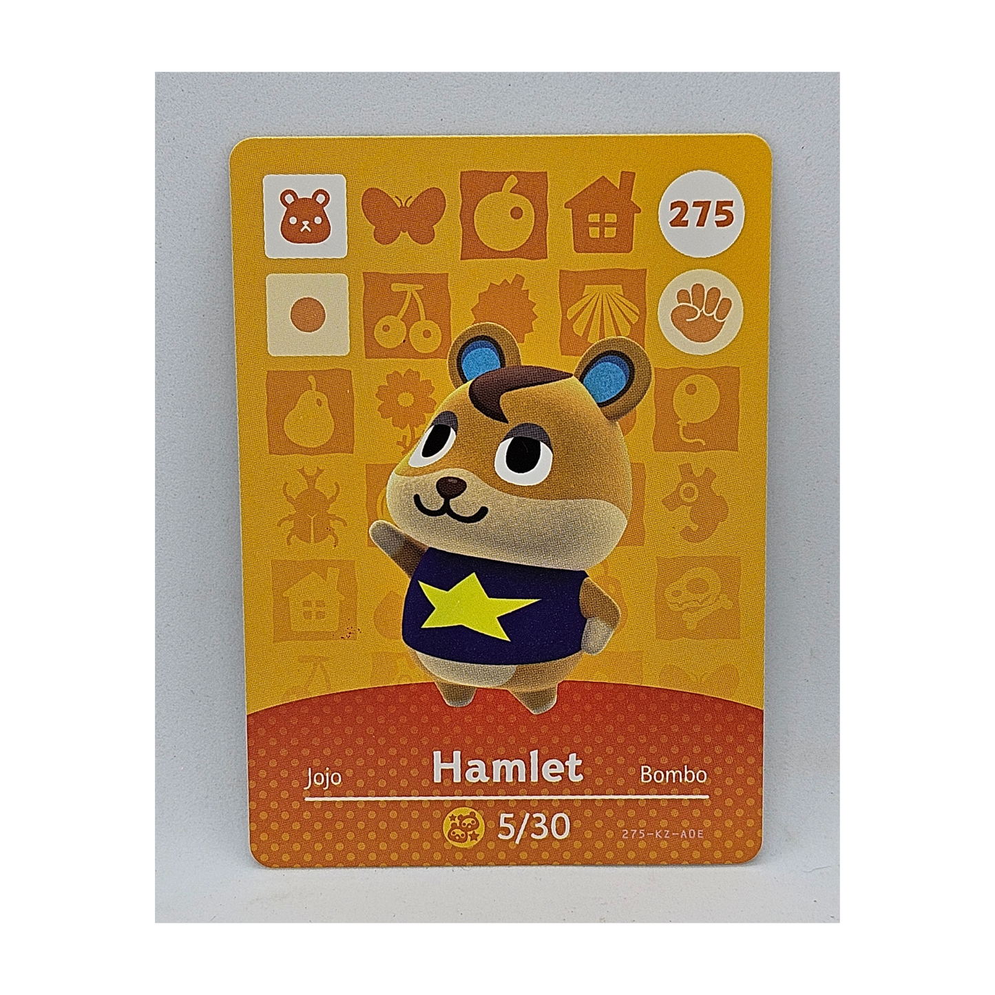 275 Hamlet Animal Crossing Amiibo Card Series 3