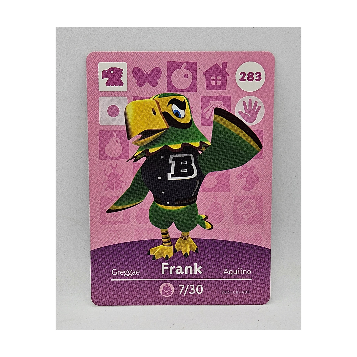 283 Frank Animal Crossing Amiibo Card Series 3