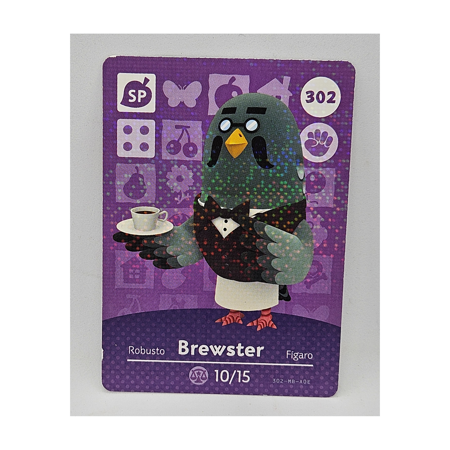 302 Brewster Animal Crossing Amiibo Card Series 4