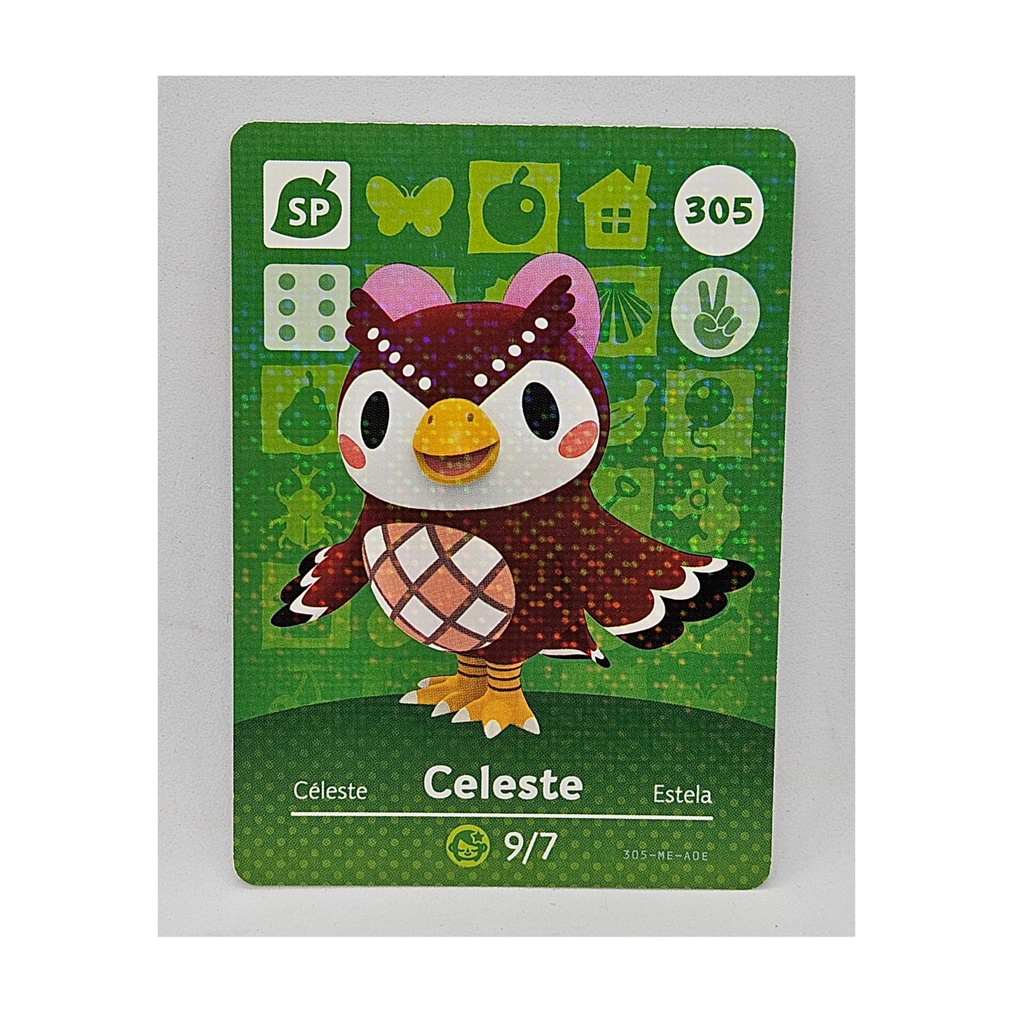 305 Celeste Animal Crossing Amiibo Card Series 4