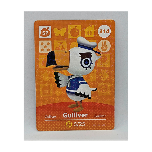 314 Gulliver Animal Crossing Amiibo Card Series 4