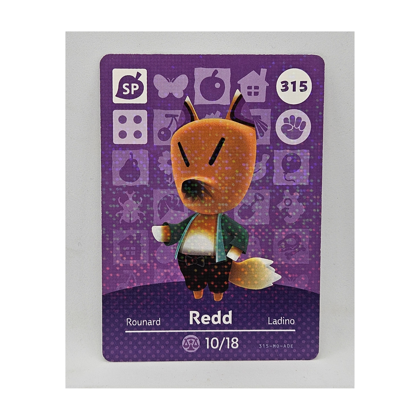 315 Redd Animal Crossing Amiibo Card Series 4