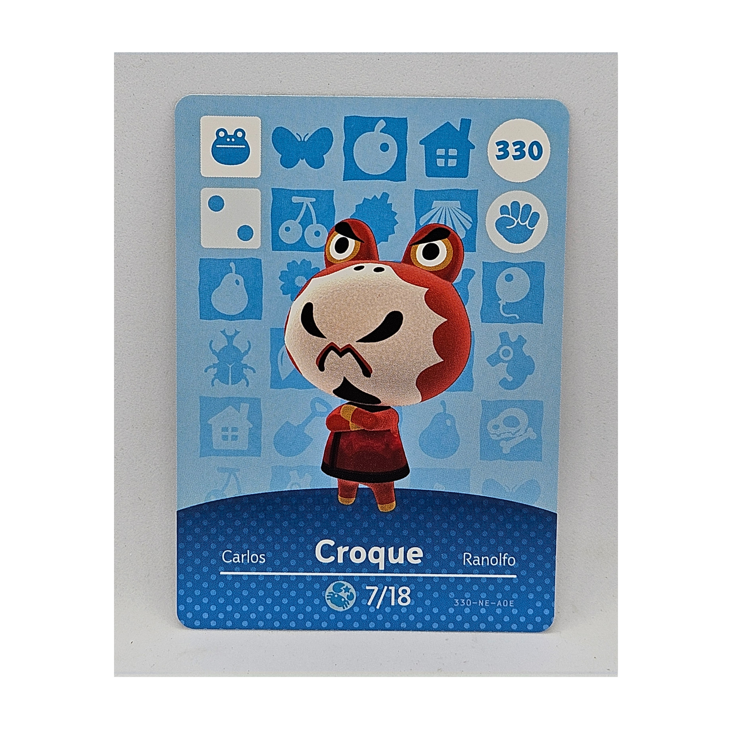 330 Croque Animal Crossing Amiibo Card Series 4