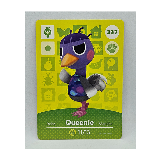 337 Queenie Animal Crossing Amiibo Card Series 4