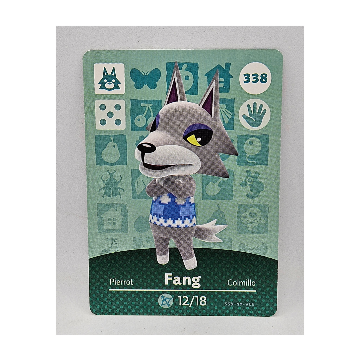 338 Fang Animal Crossing Amiibo Card Series 4