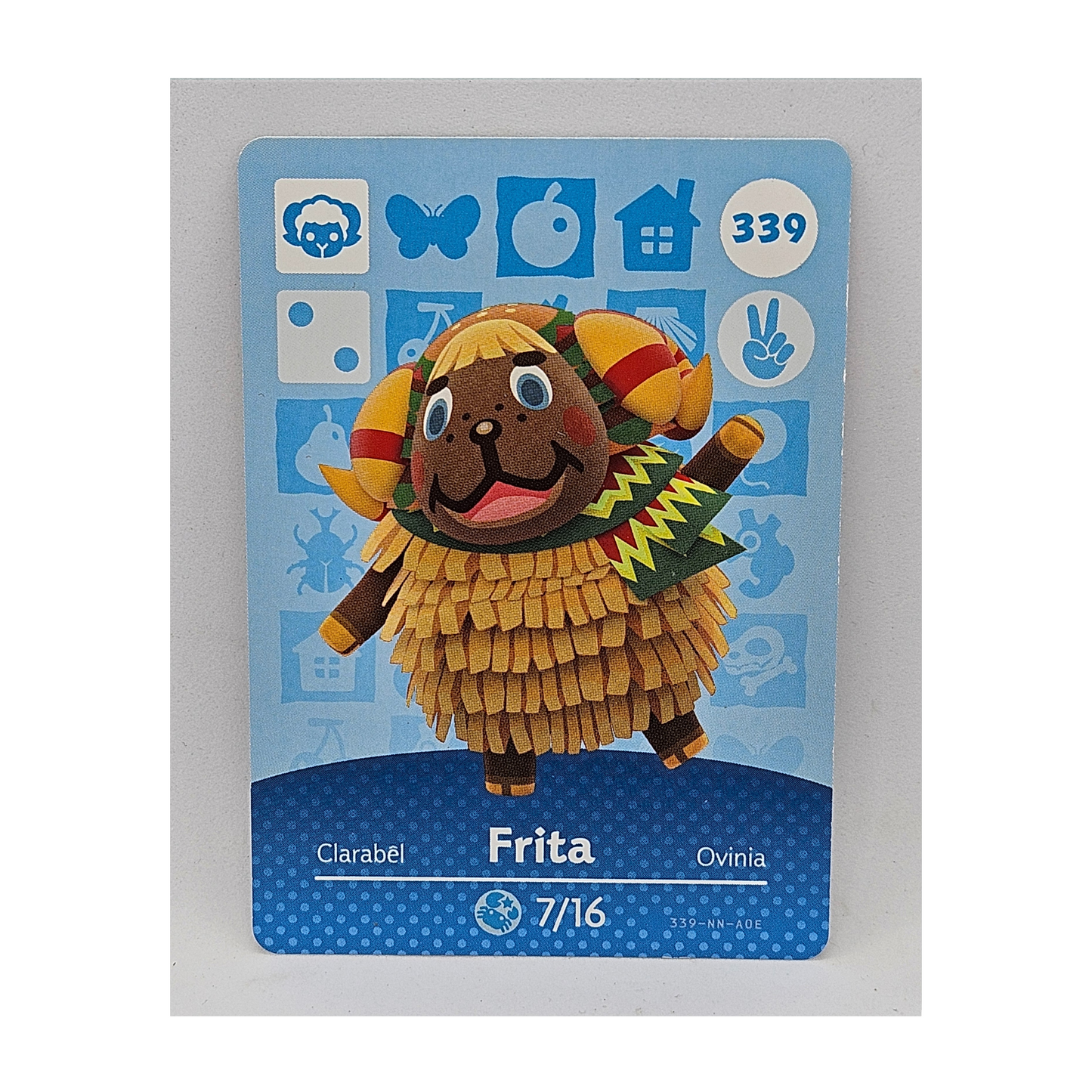 339 Frita Animal Crossing Amiibo Card Series 4