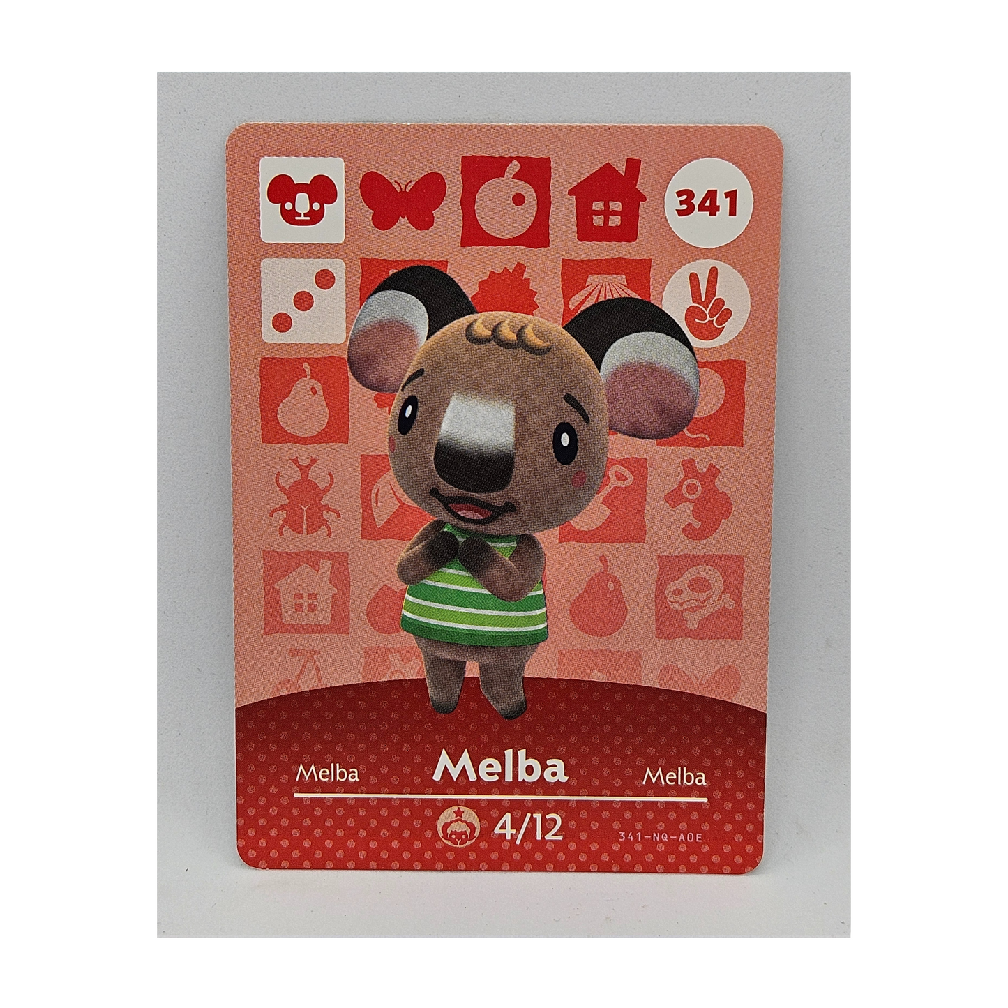 341 Melba Animal Crossing Amiibo Card Series 4