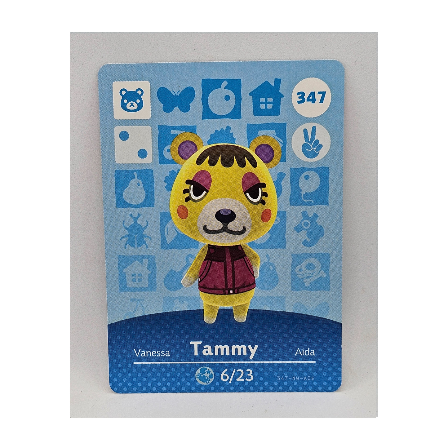 347 Tammy Animal Crossing Amiibo Card Series 4