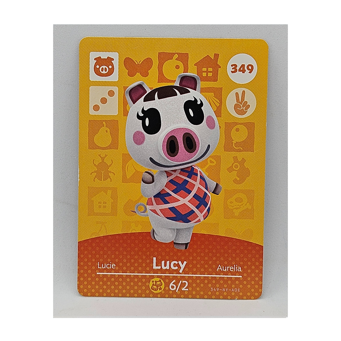 349 Lucy Animal Crossing Amiibo Card Series 4