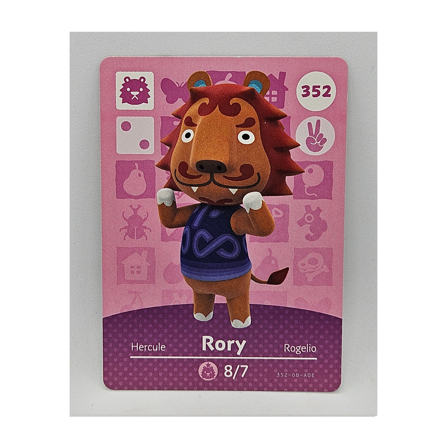 352 Rory Animal Crossing Amiibo Card Series 4