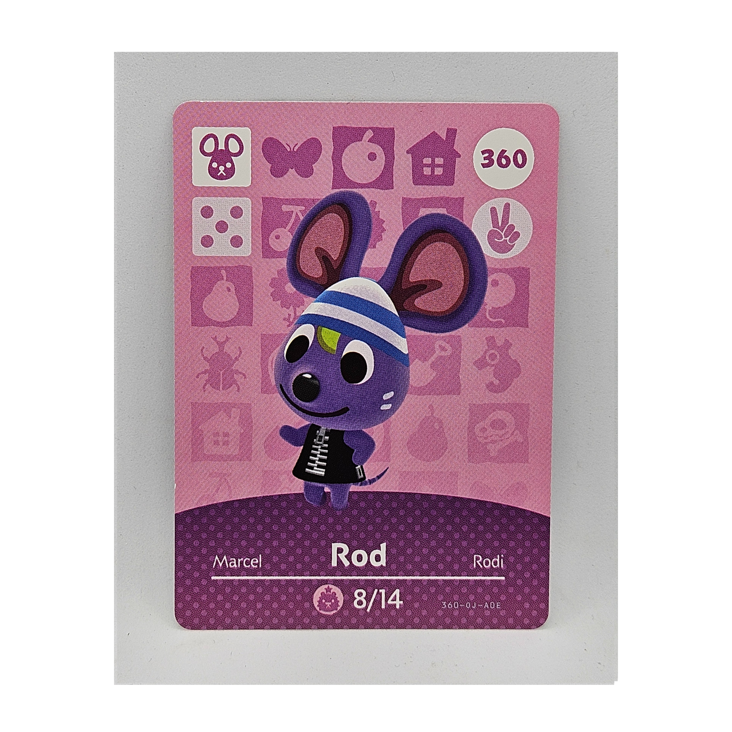 360 Rod Animal Crossing Amiibo Card Series 4