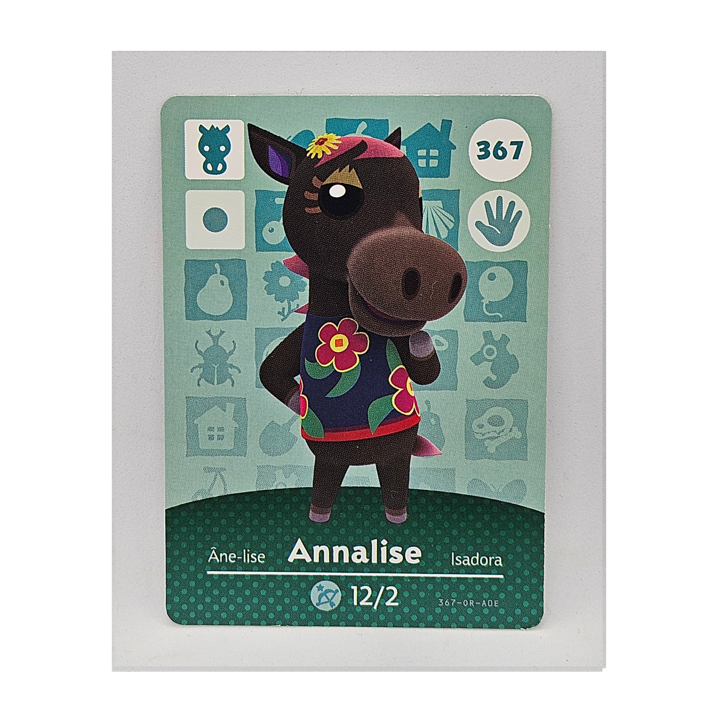 367 Annalise Animal Crossing Amiibo Card Series 4