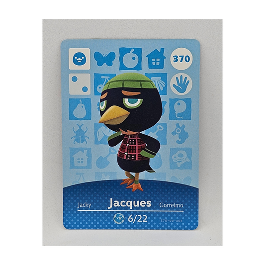 370 Jacques Animal Crossing Amiibo Card Series 4