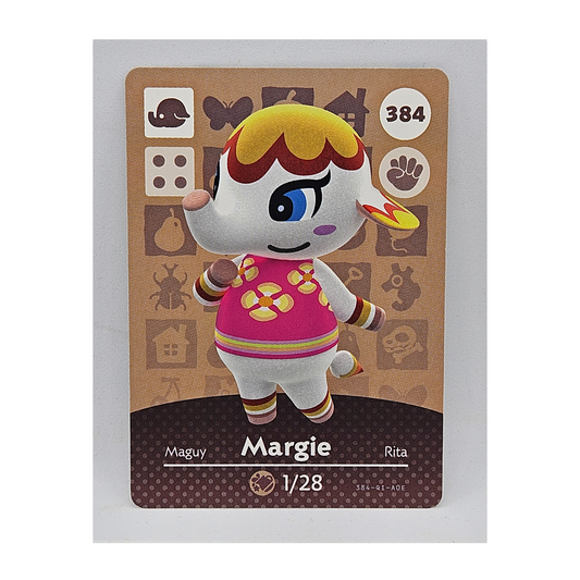 384 Margie Animal Crossing Amiibo Card Series 4