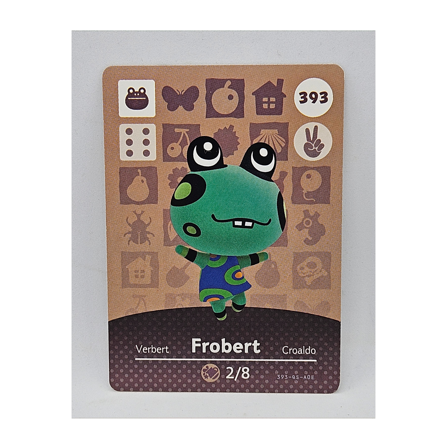 393 Frobert Animal Crossing Amiibo Card Series 4