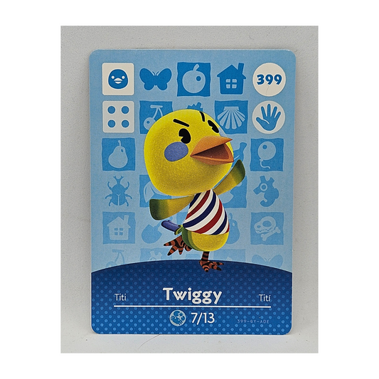 399 Twiggly Animal Crossing Amiibo Card Series 4