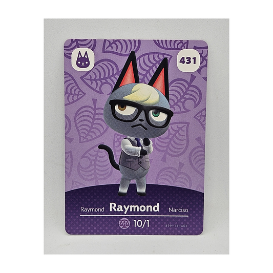 431 Raymond Animal Crossing Amiibo Card Series 5