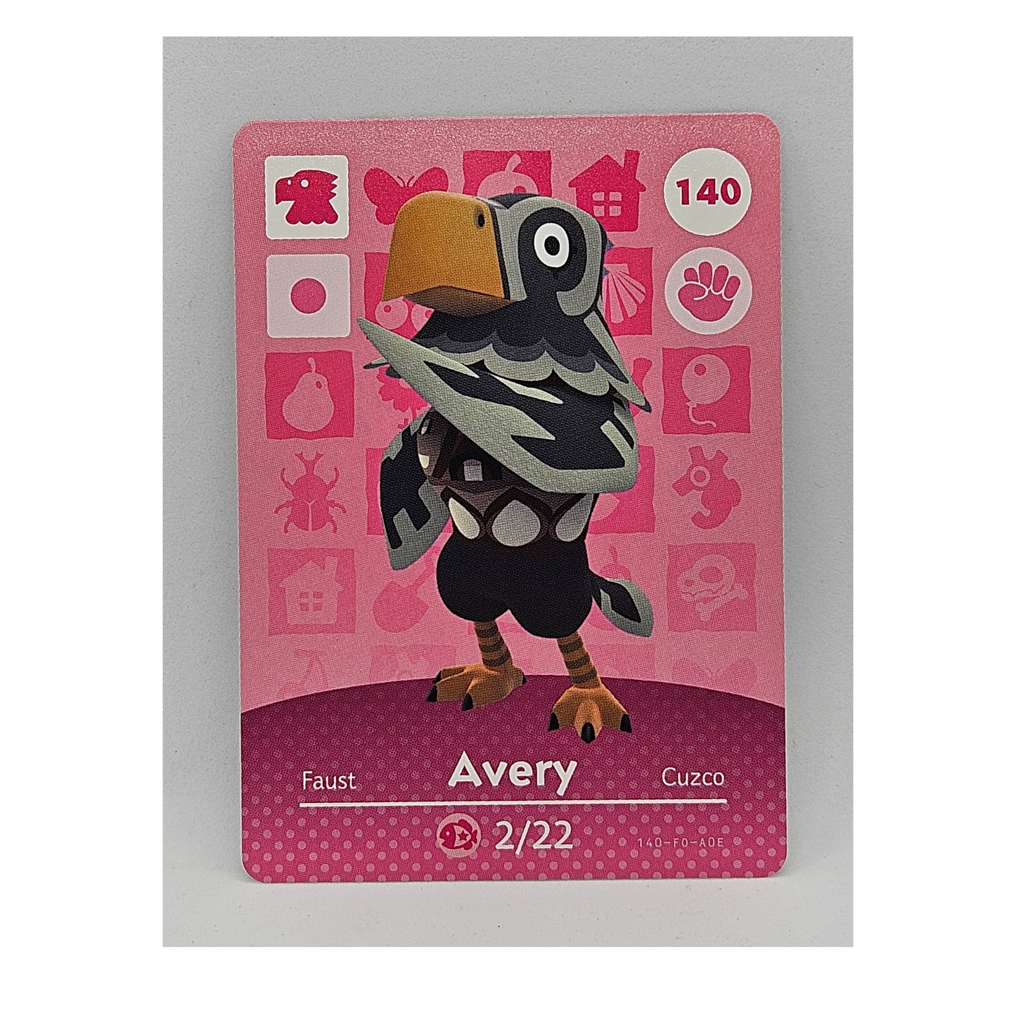 140 Avery Animal Crossing Amiibo Cards Series 2