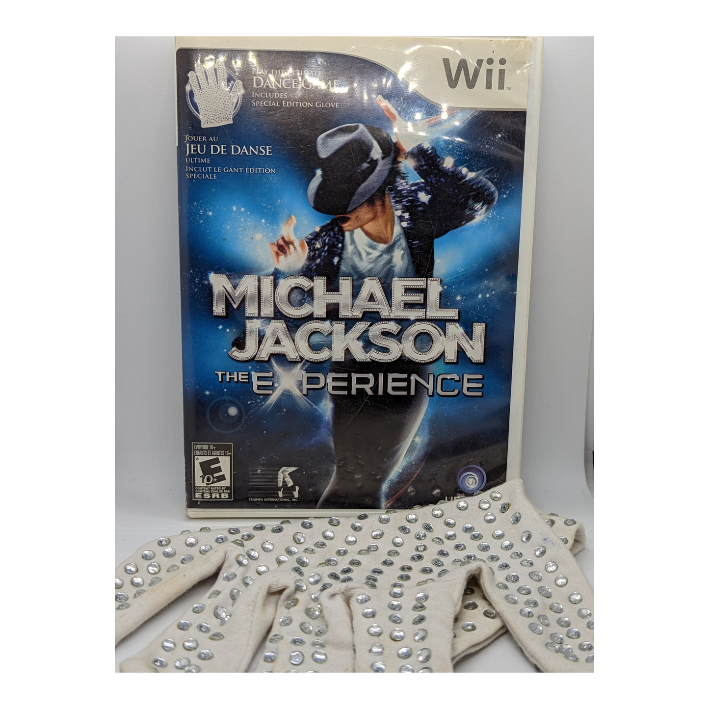 Wii Michael Jackson Game with Glove (Complete)