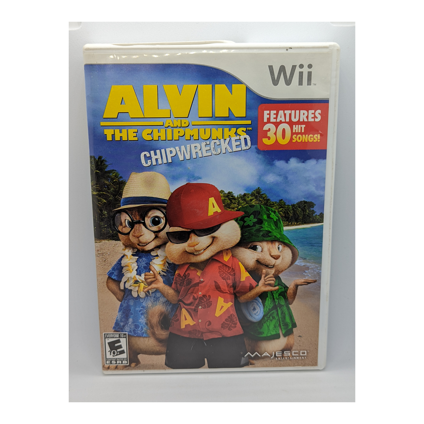 Alvin and the Chipmunk Chip wrecked (Cracked Case No Manual)