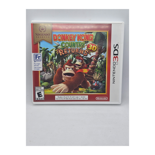 Donkey Kong Country Returns 3D - Nintendo Selects (Complete)