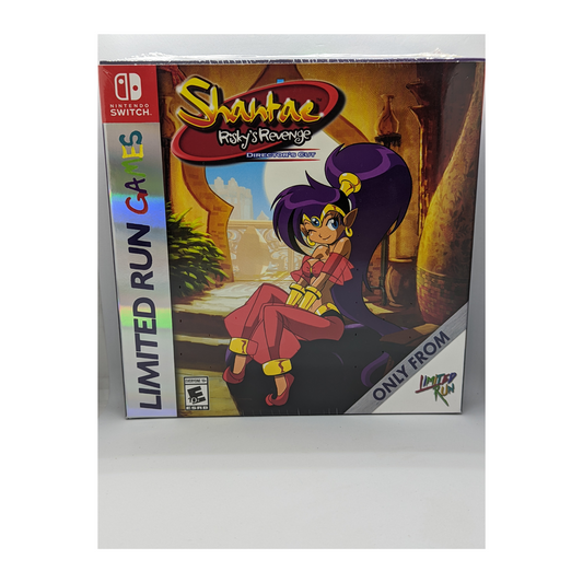 Shantae: Risky's Revenge Retro Box Edition  Switch Limited Run #84 (Sealed)