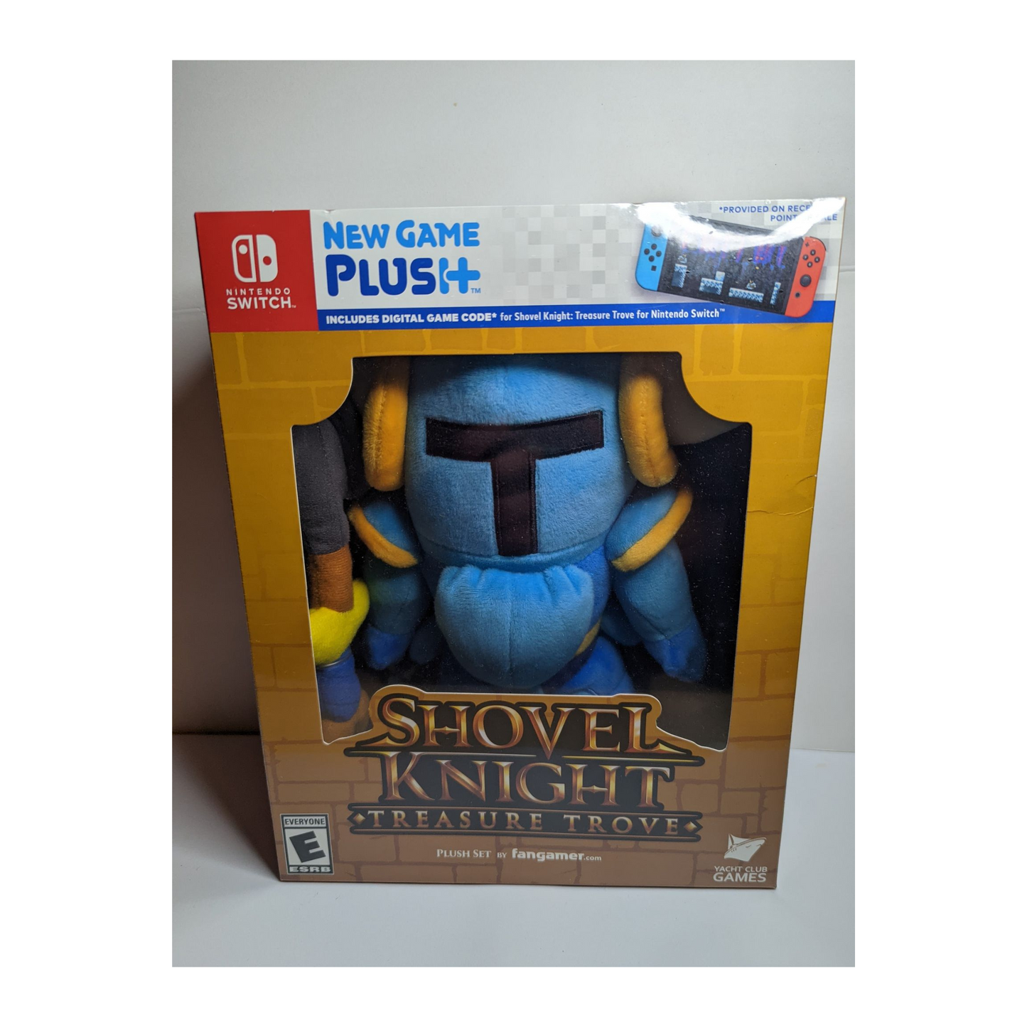 Shovel Knight Treasure Trove Digital Code & Plush (Sealed)