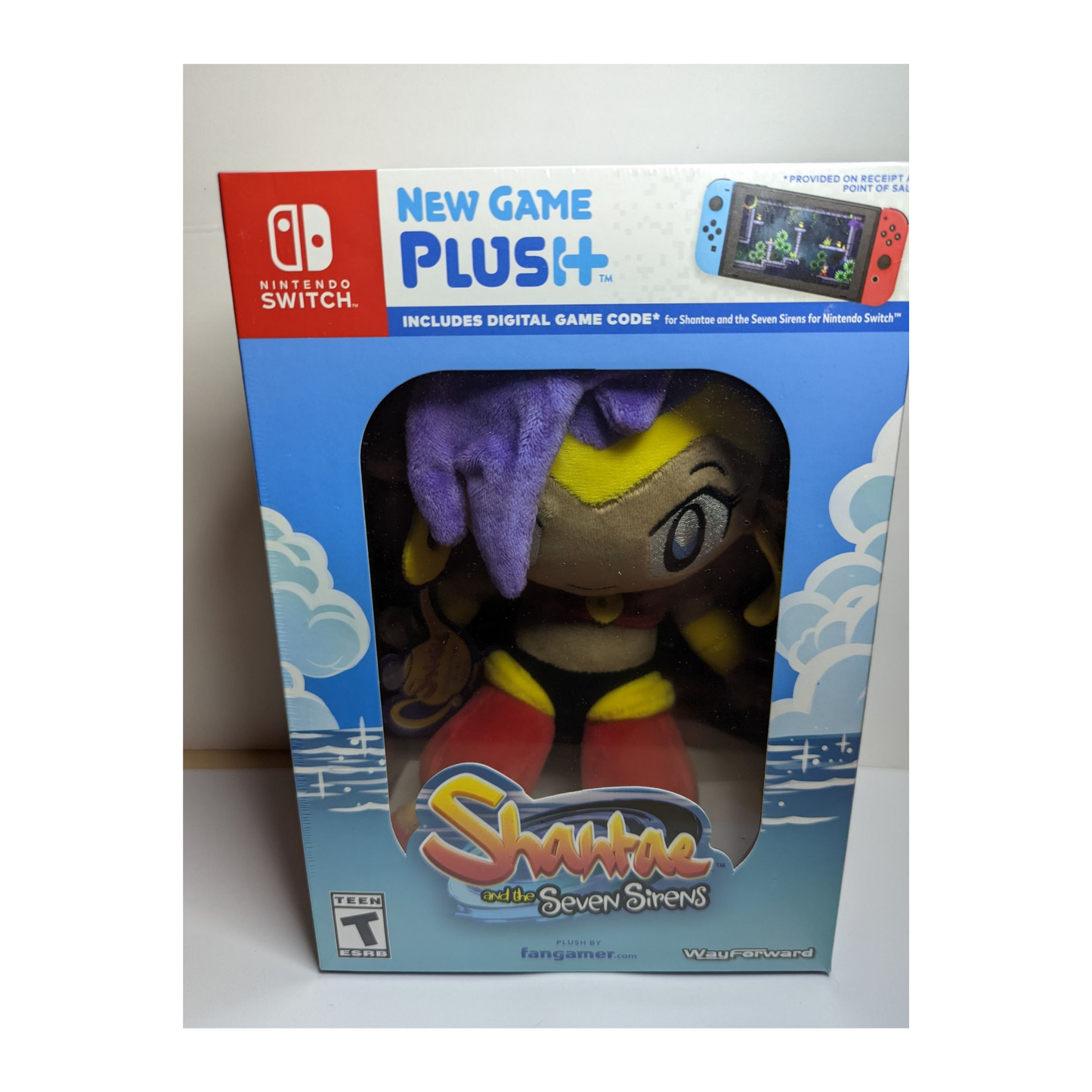 Shantae and the Seven Sirens Digital Code & Plush (Sealed)