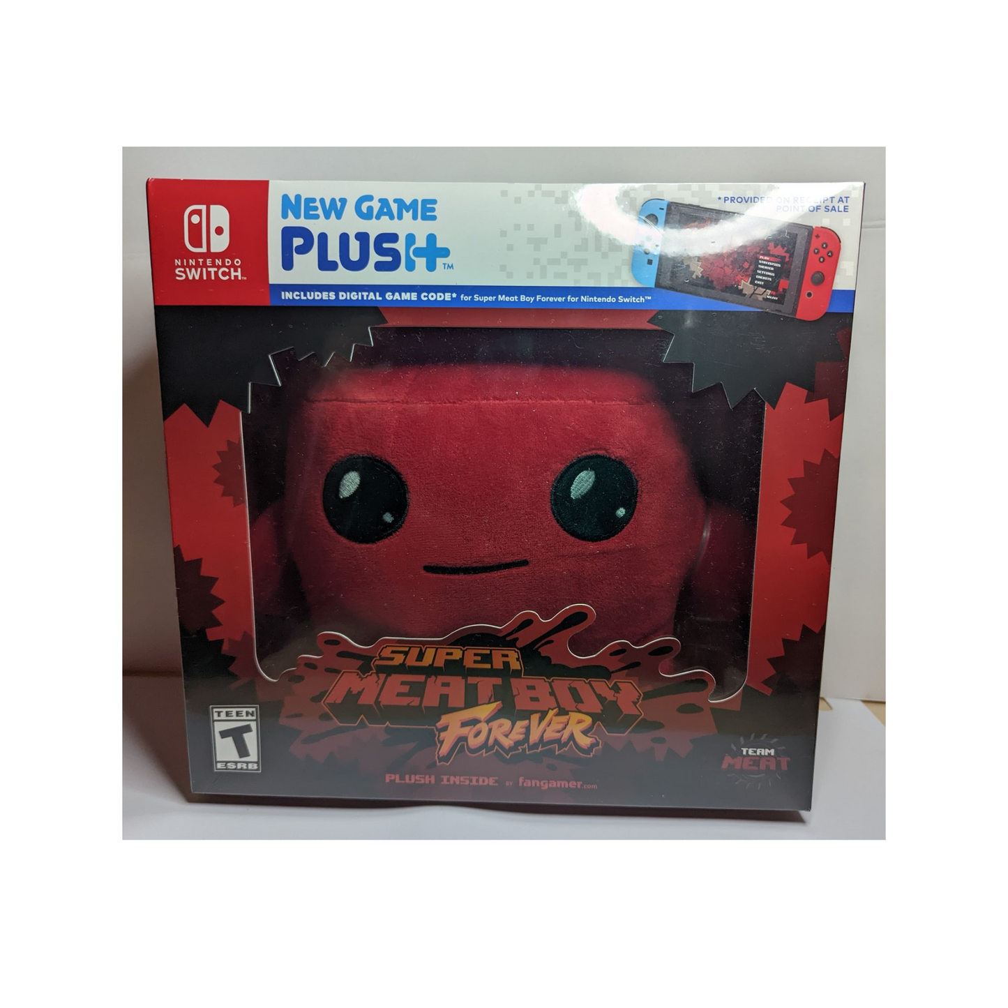 Super Meat Boy Forever Digital Code & Plush (Sealed)