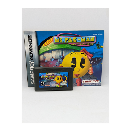 Ms. Pac-Man : Maze Madness (Cart & Manual)