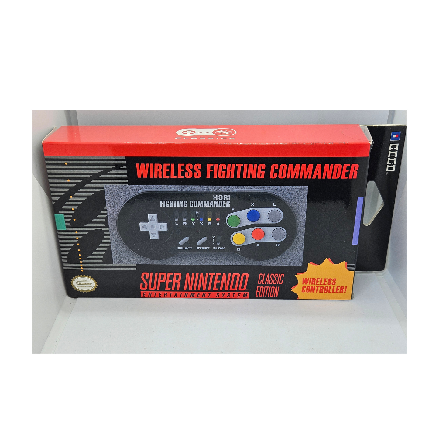 SNES Wireless Fighting Commander (Sealed)