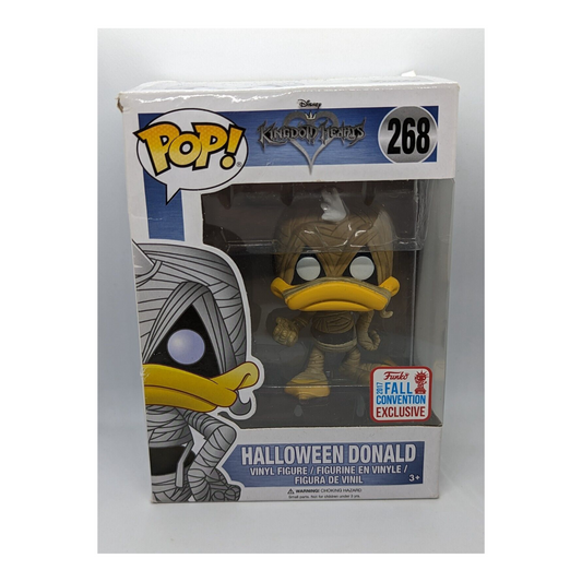 Funko Games 268 Kingdom Hearts Halloween Town Donald Duck (2017 Fall Convention Ex.) Damaged Box