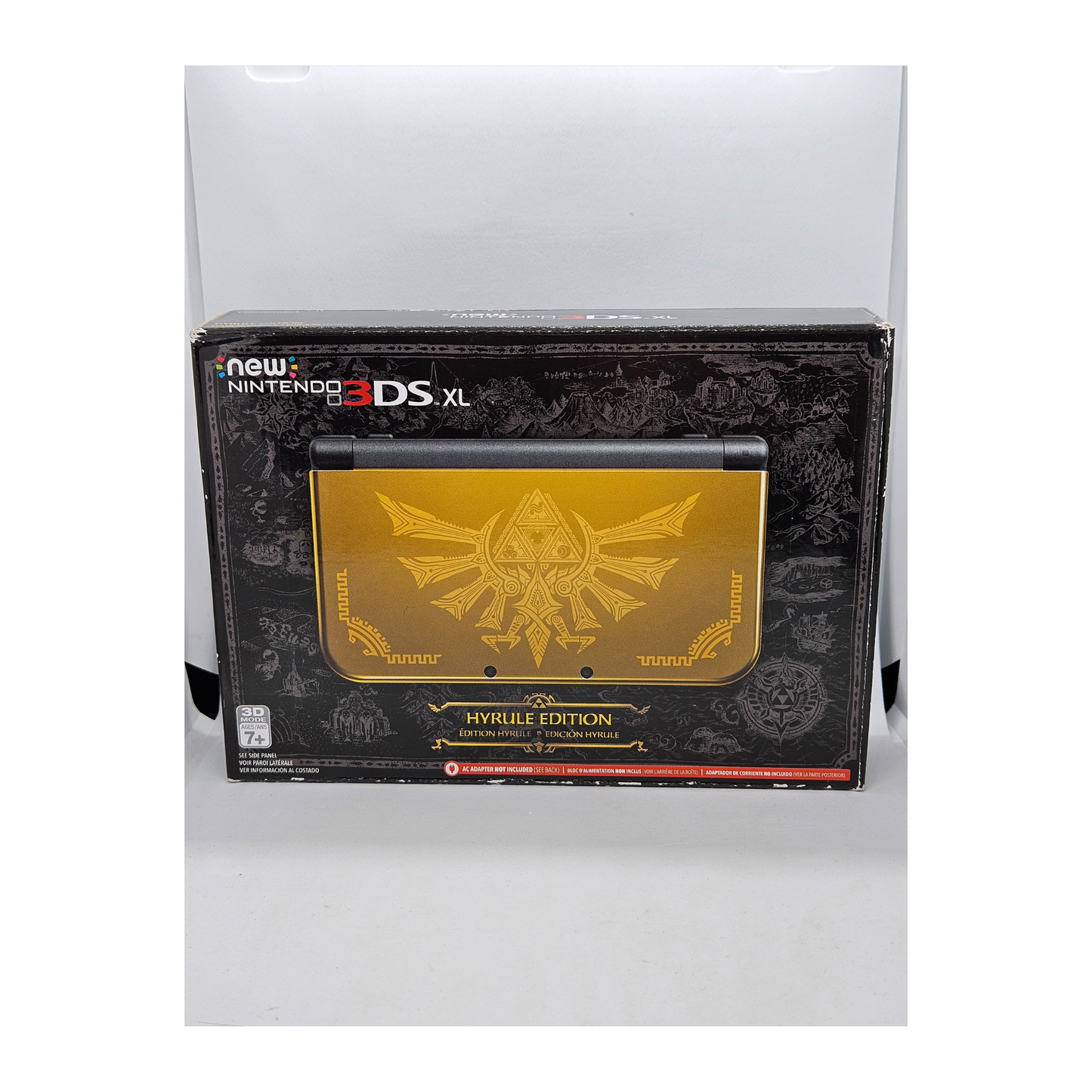 Nintendo New 3DS XL Hyrule Edition - Modded  (Complete)