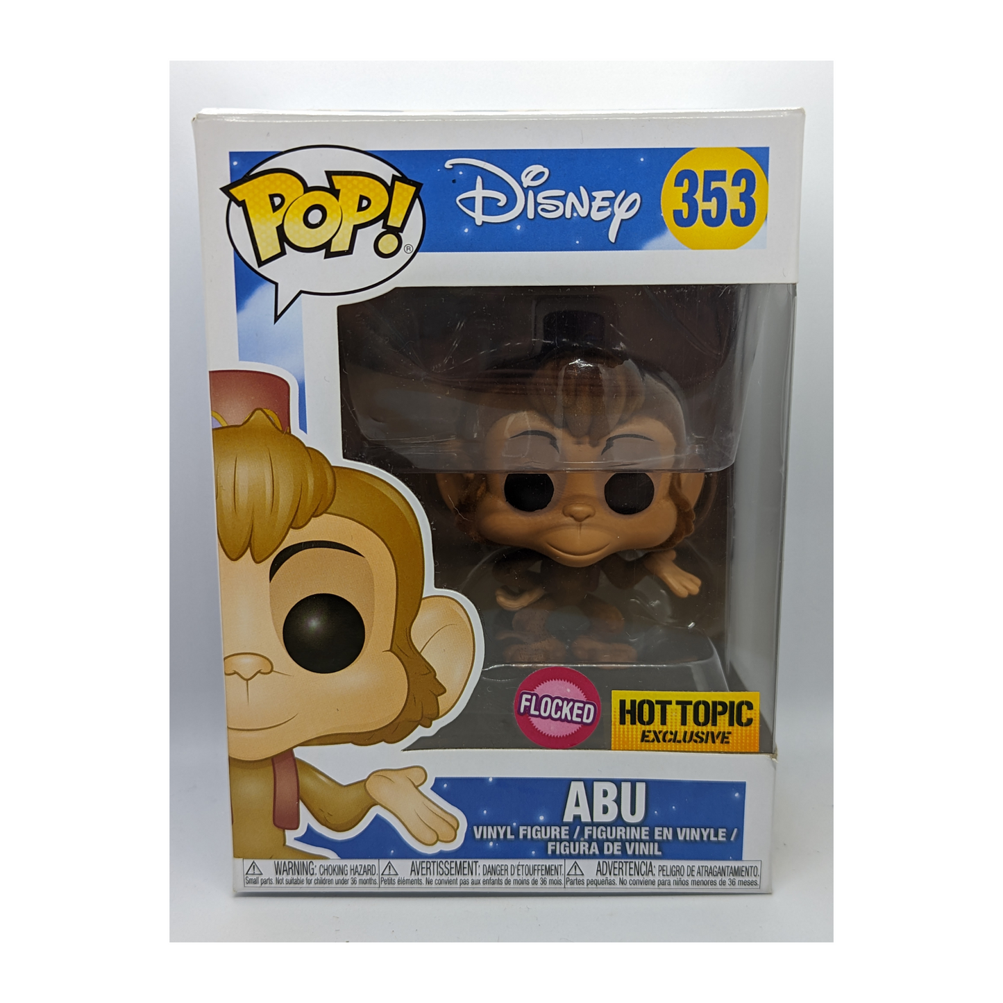 Funko Disney 353 Abu (Flocked Hot Topic Ex)