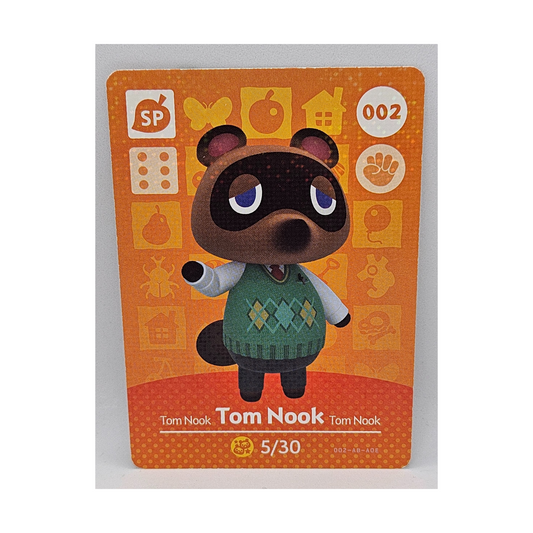 002 Tom Nook Animal Crossing Amiibo Card Series 1