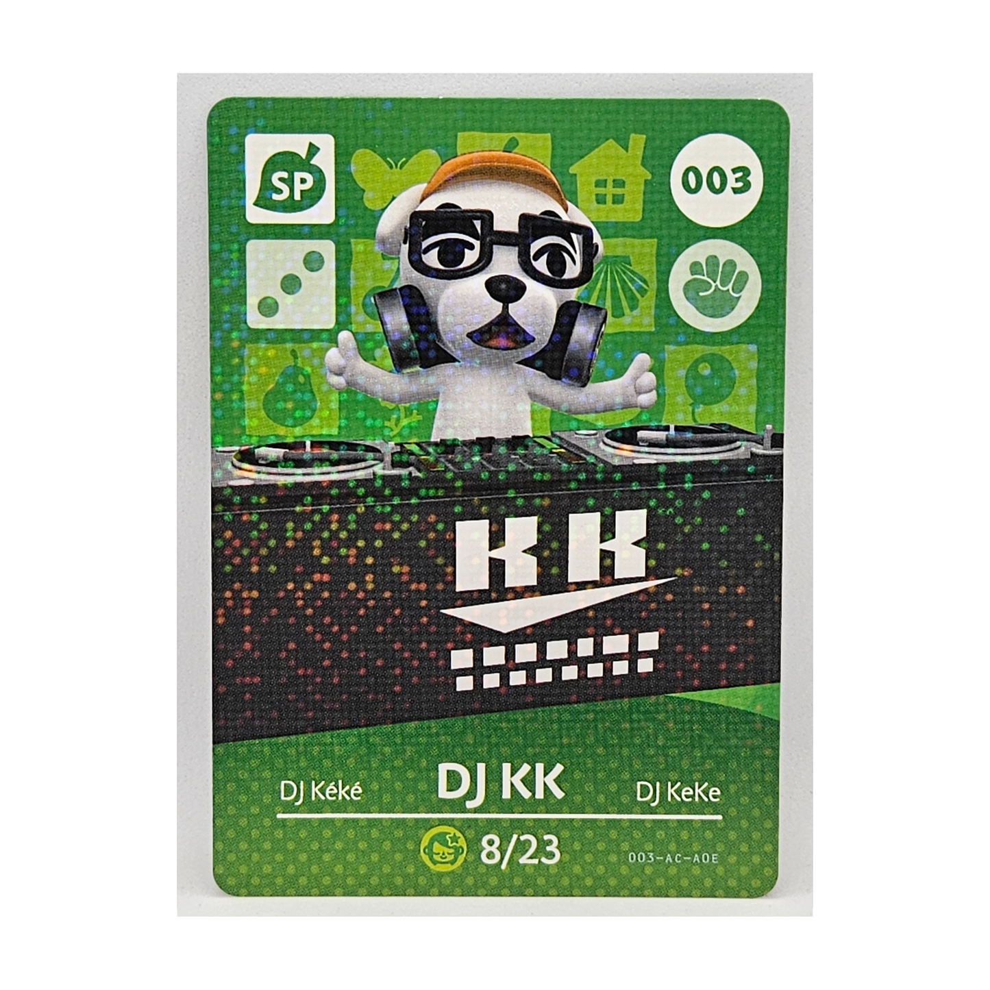 003 DJ KK Animal Crossing Amiibo Card Series 1