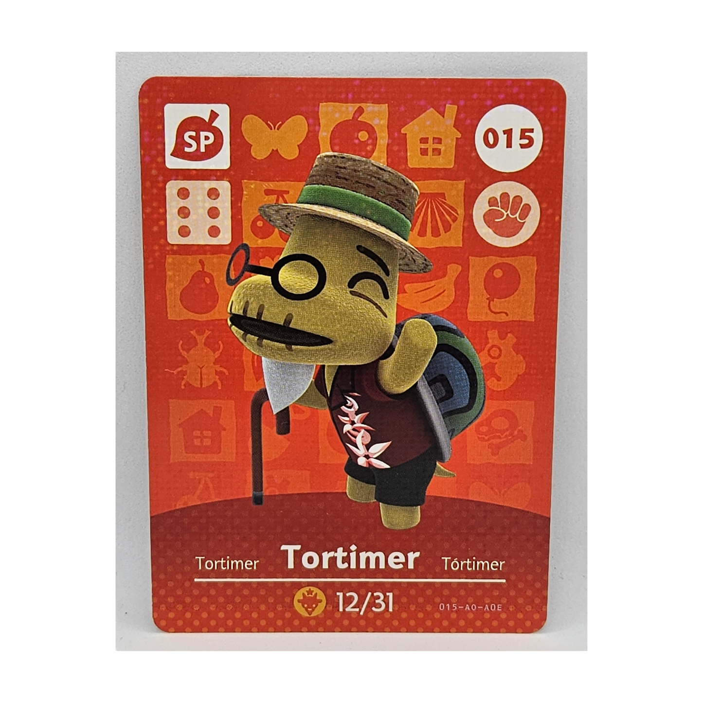 015 Tortimer Animal Crossing Amiibo Card Series 1