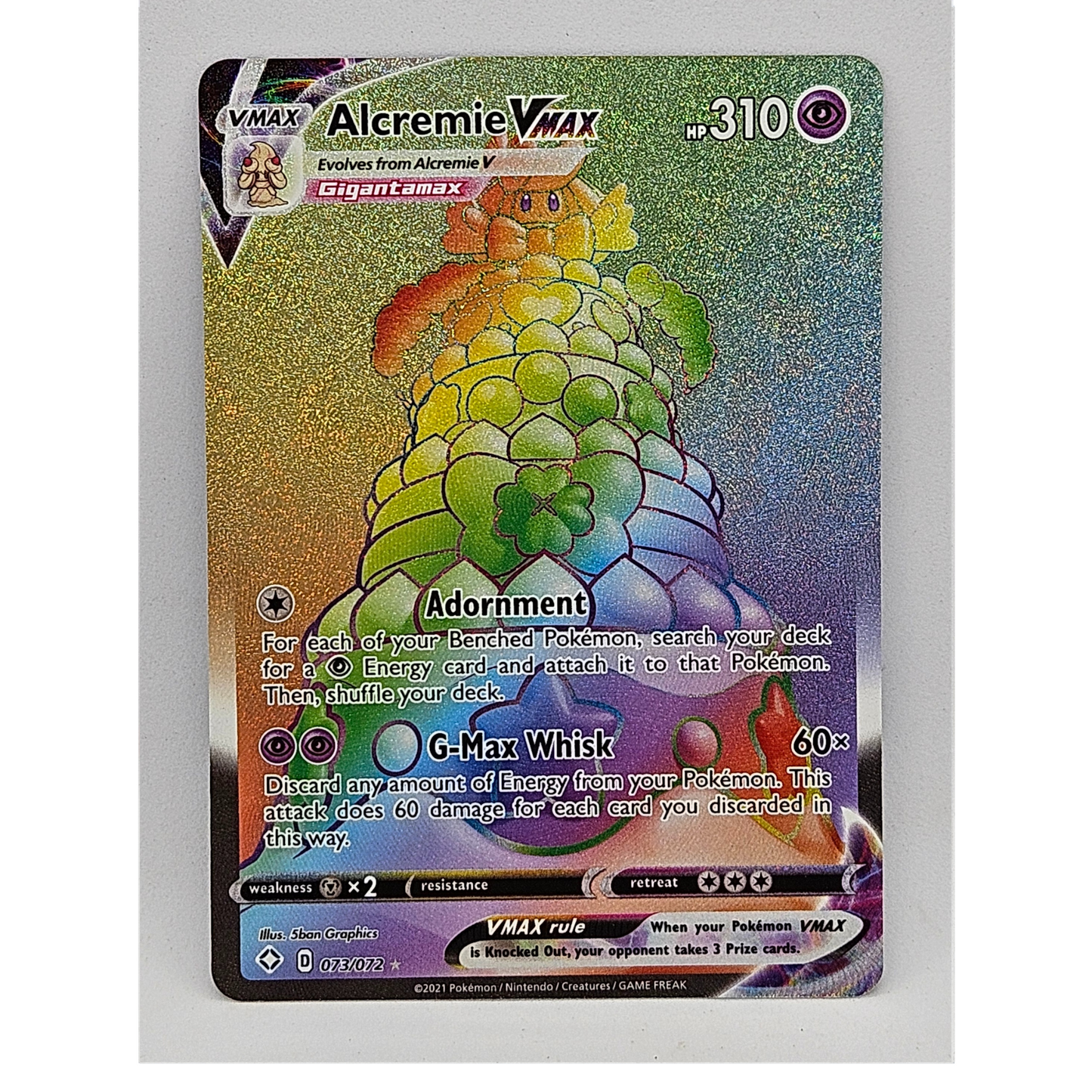 Alcremie VMAX - 073/072 - Secret Rare