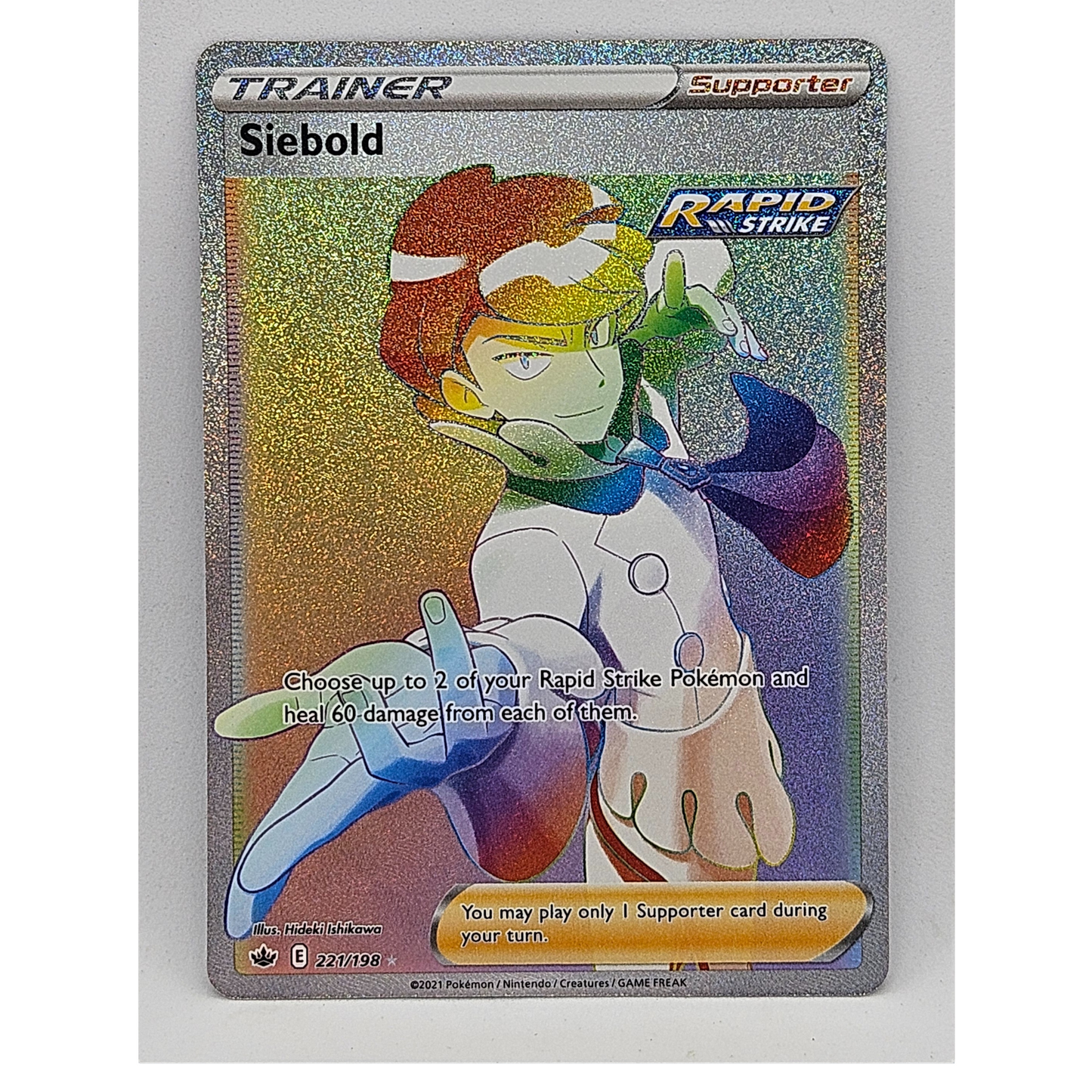 Pokemon Siebold - 221/198 - Secret Rare