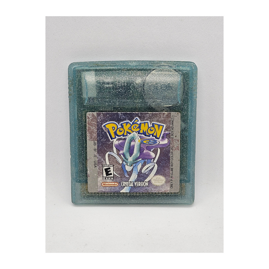 Pokémon Crystal (Loose) - Cartridge is cracked but still holds together