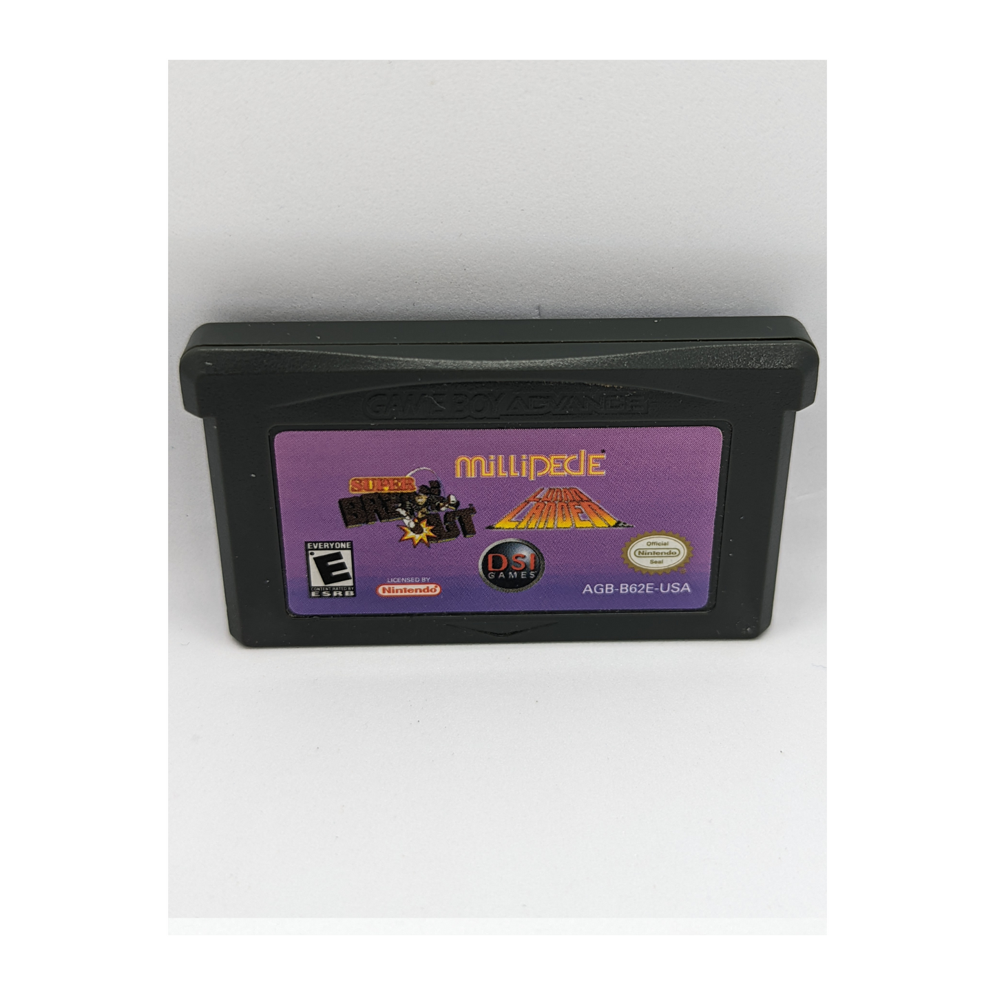 Millipede & Super Breakout & Lunar Lander GBA (Loose)