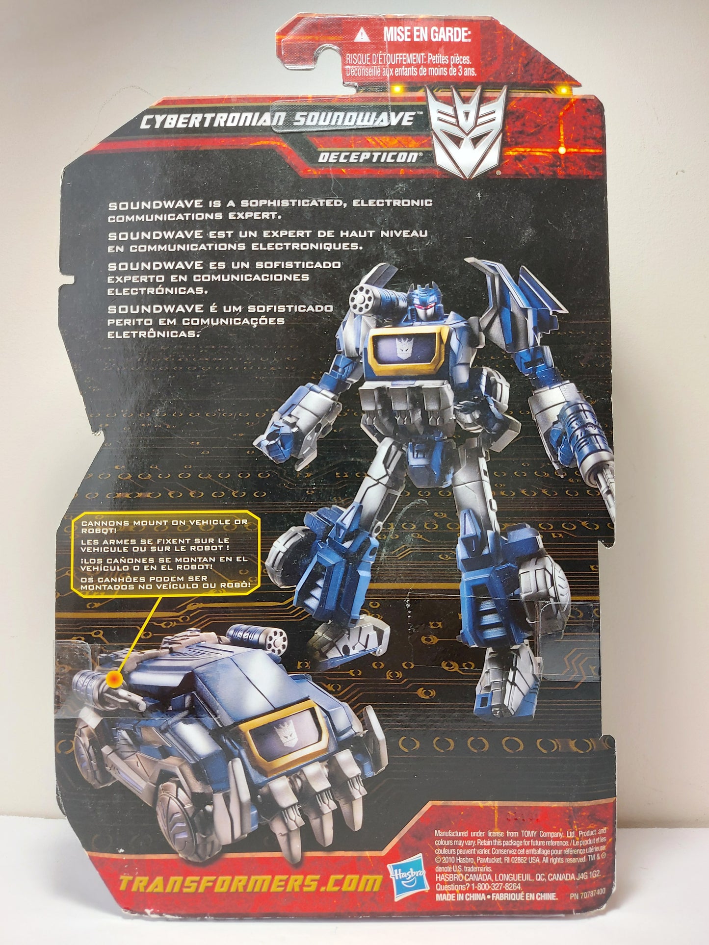 Transformers Generations - WFC Cybertronian Soundwave