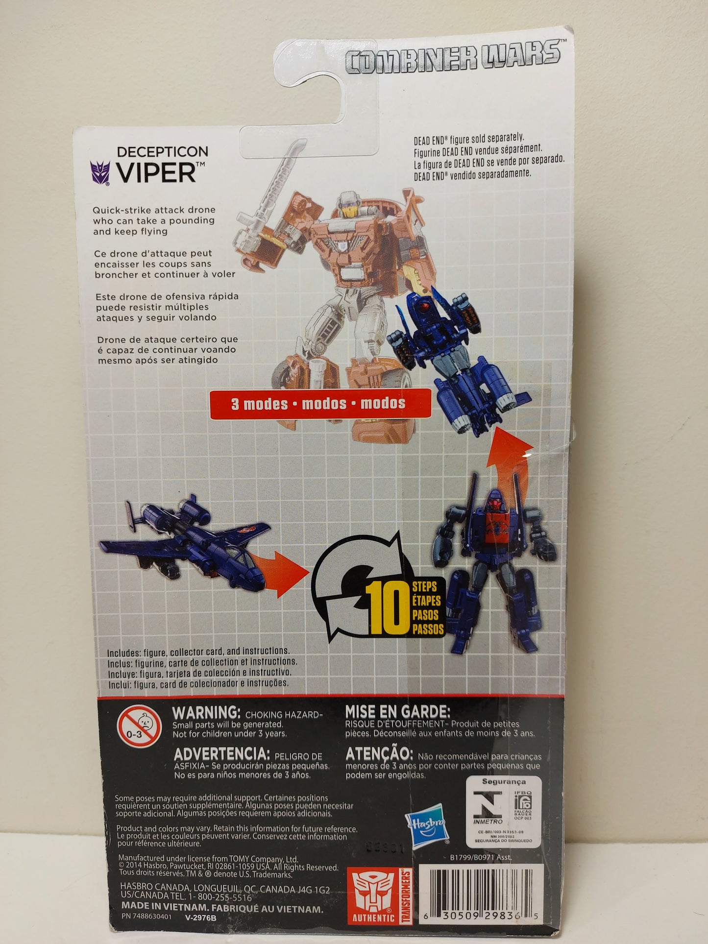 Transformers Generations Combiner Wars - Decepticon Viper