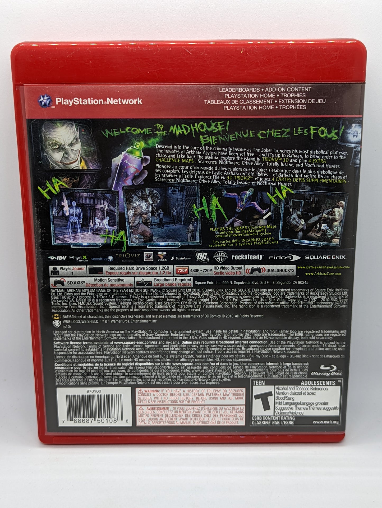 Batman Arkham Asylum Greatest Hits (Complete)