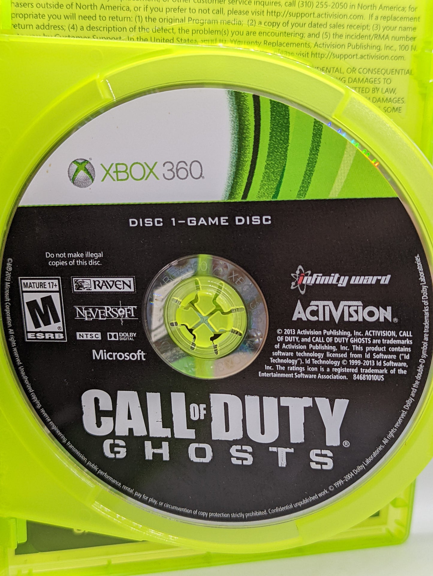 Call of Duty : Ghost (Complete)