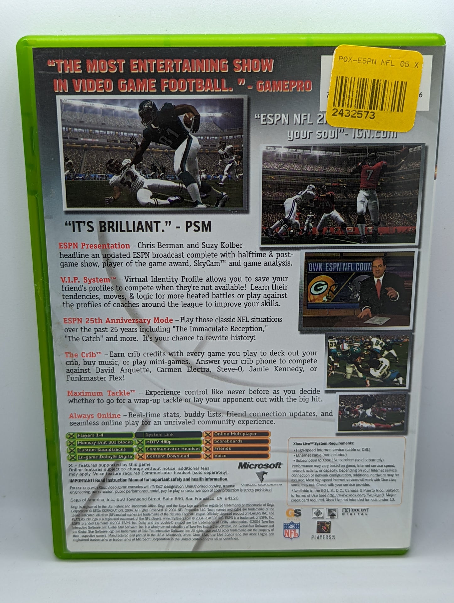 NFL 2K5 (Complete)