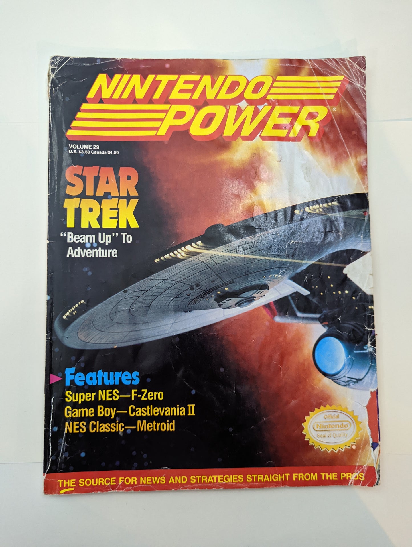 Nintendo Power Issue: 29 Star Trek (With Poster)